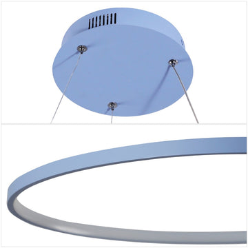 Brice Modern Contemporary Iron Integrated LED Pendant